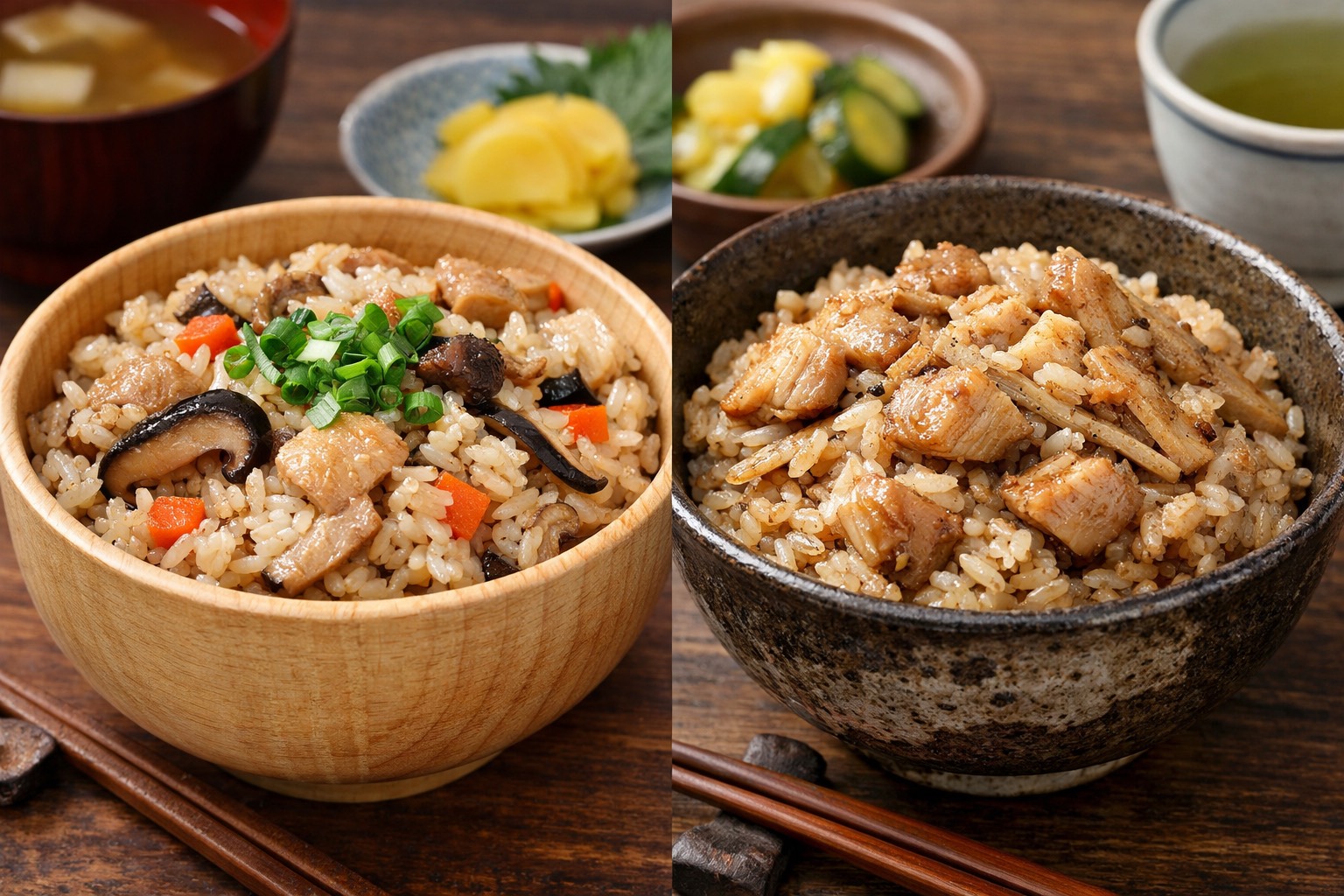 福岡のかしわ飯と吉野鶏めしの違い